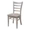 International Concepts Set of 2 Emily Side Chairs, Washed Gray Taupe C09-617P - alternate 1
